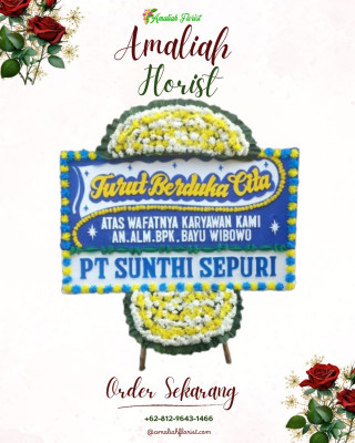 Papan Bunga Duka di Tafure