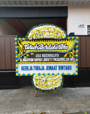 Papan Bunga Duka di Tafure