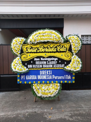 Papan Bunga Duka di Tafure