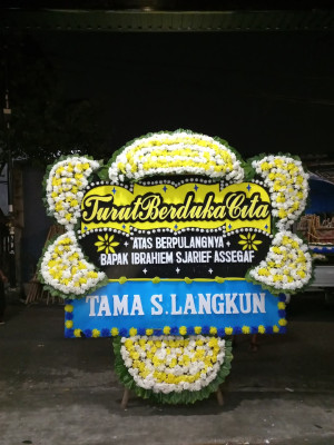 Papan Bunga Duka di Tafure