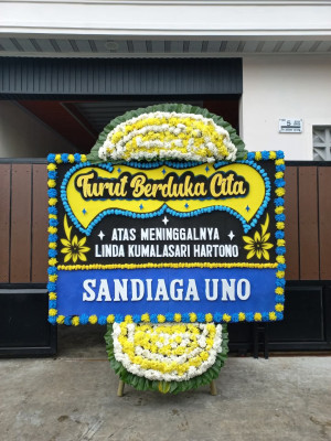 Papan Bunga Duka di Tafure